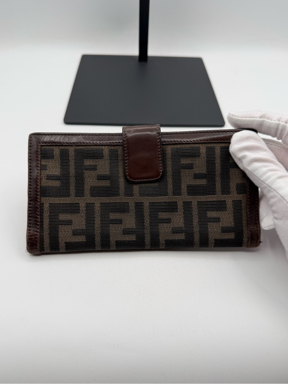 Fendi Long Monogram Flap Wallet